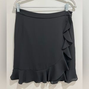 NWT Karl Lagerfeld - Black Skirt with Ruffles - US Size 6